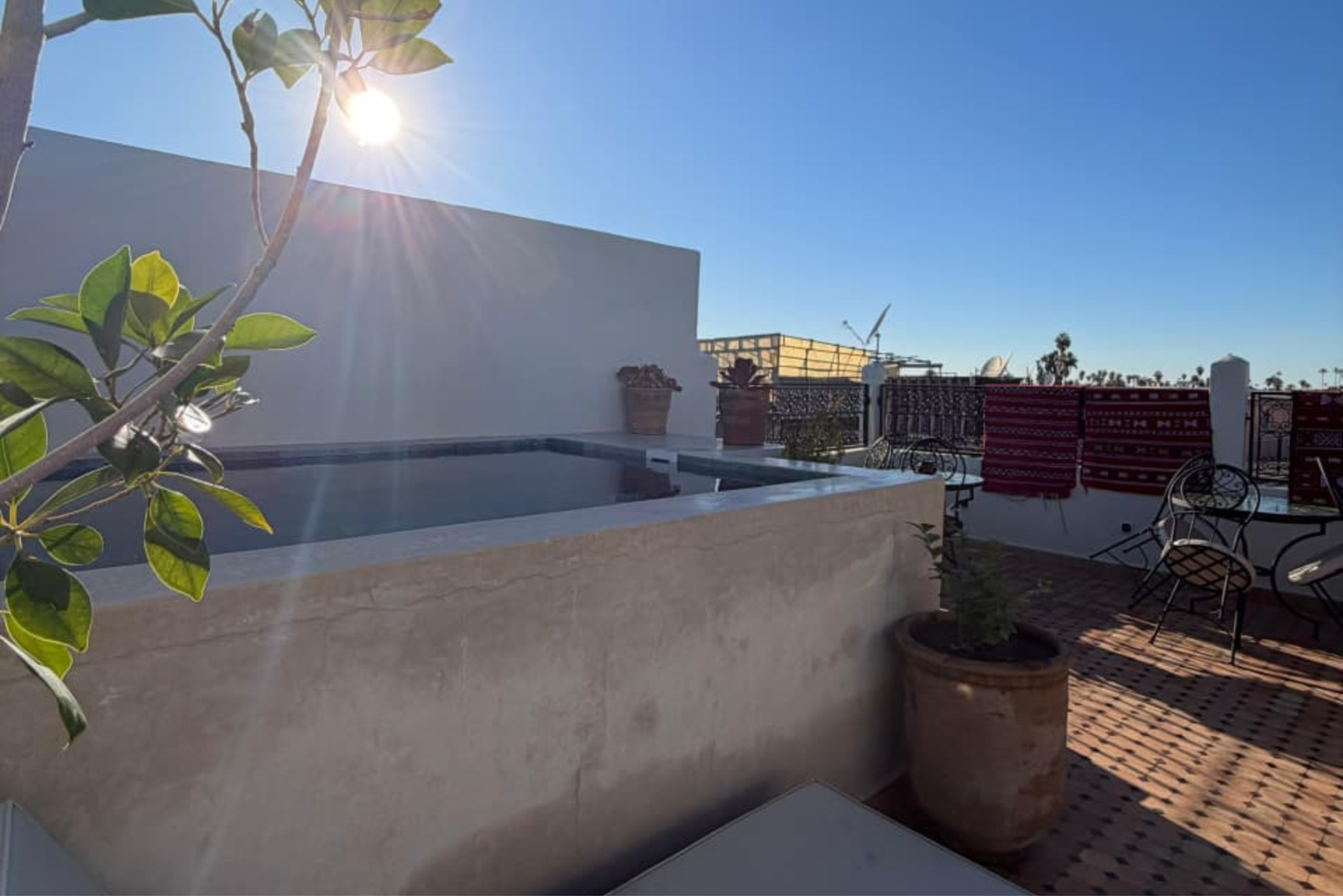 Terrasse du riad